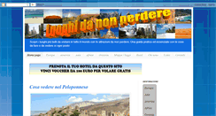 Desktop Screenshot of luoghidanonperdere.com
